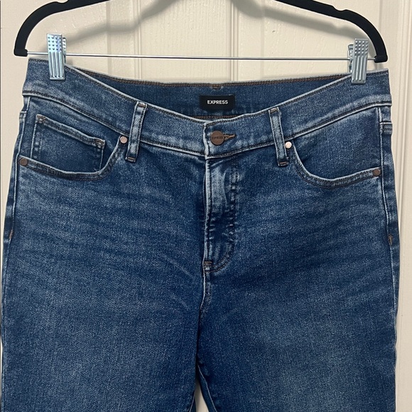 Express Skyscraper Mid Rise Jeans - Picture 3 of 6